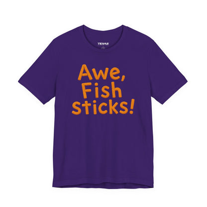 Awe, Fish Sticks! — Unisex Cotton Tee