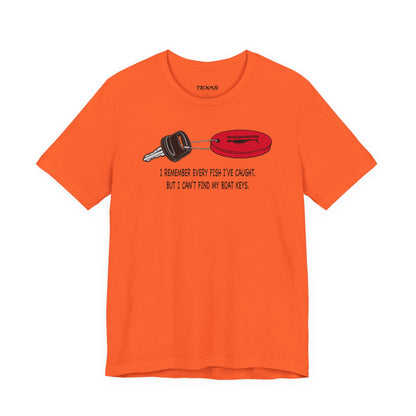 I Remember Every Fish I’ve Caught — Unisex Cotton Tee