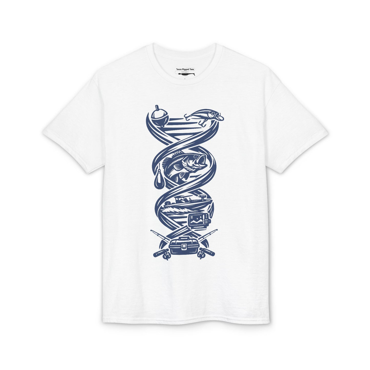 Fishing, It’s in My DNA — Unisex DryBlend® T-Shirt