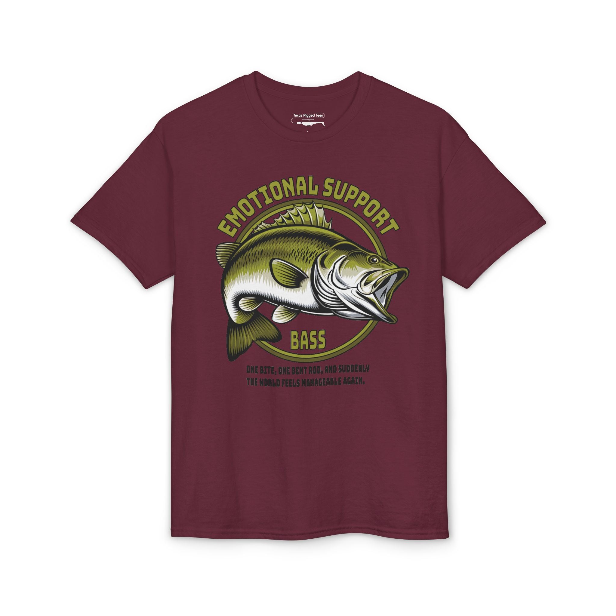 Emotional Support Bass — Unisex DryBlend® T-Shirt