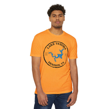 Lake Texoma — Unisex Cotton-Poly Blend T-Shirt