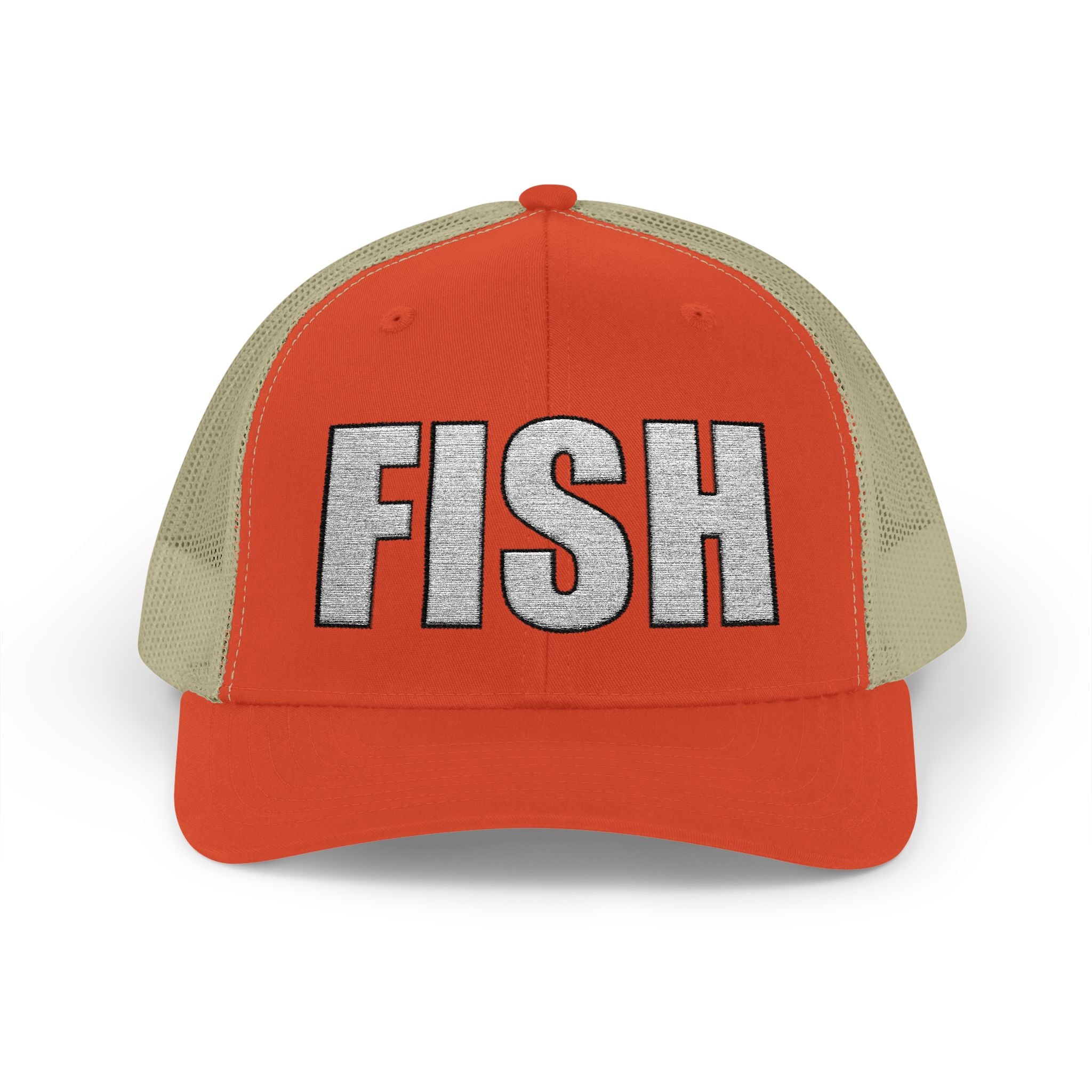 FISH — Embroidered Baseball Cap
