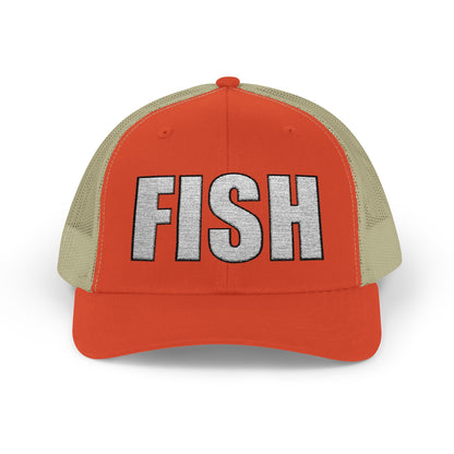 FISH — Embroidered Baseball Cap