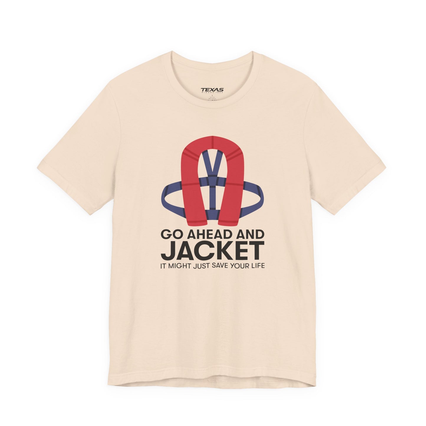 Go Ahead and Jacket — Unisex Cotton Tee