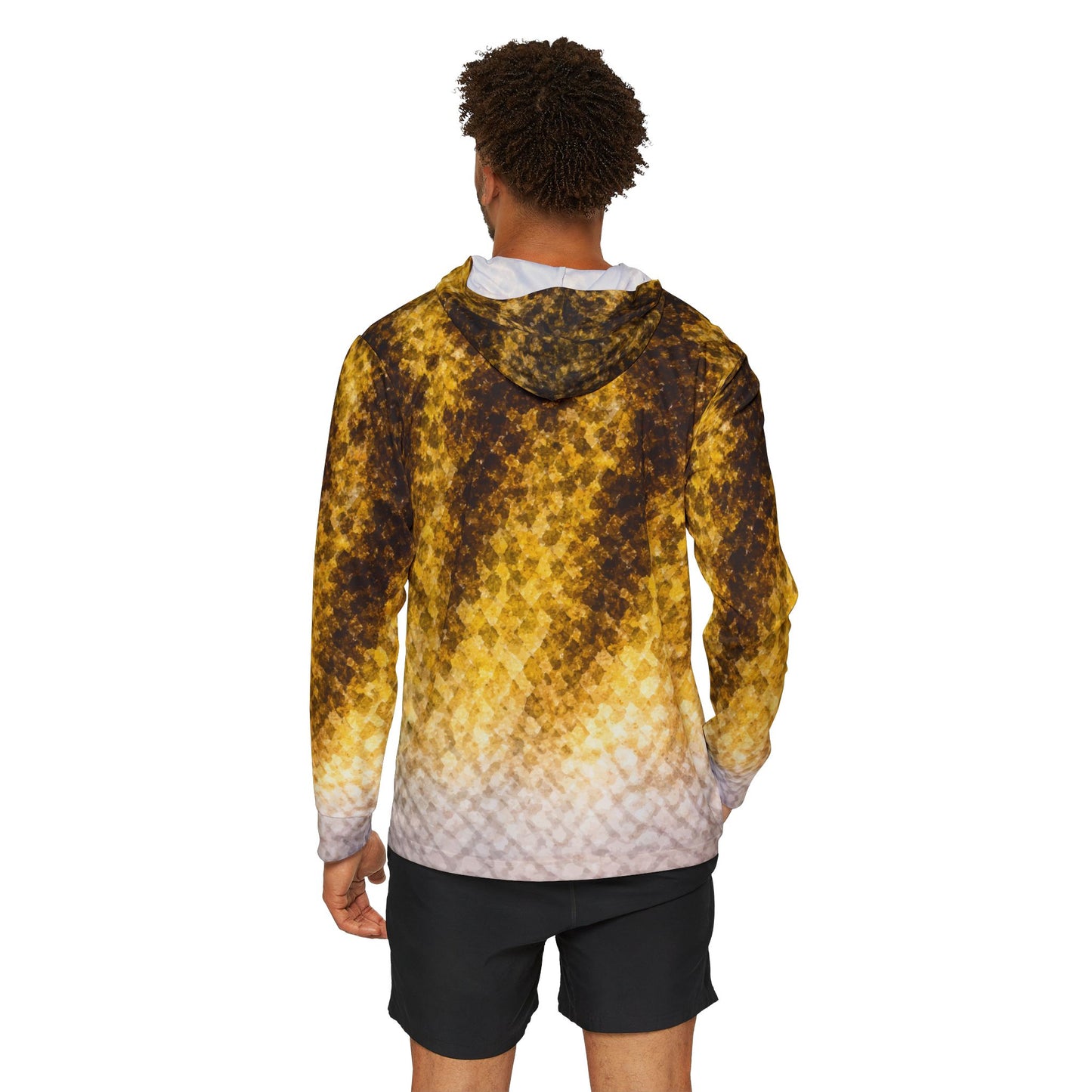 Smallmouth Bass — Unisex Fishing Pullover Hoodie (SPF 50+)