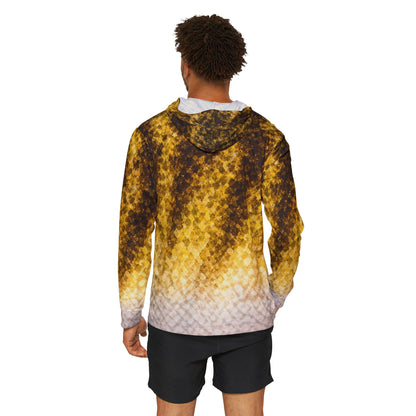 Smallmouth Bass — Unisex Fishing Pullover Hoodie (SPF 50+)