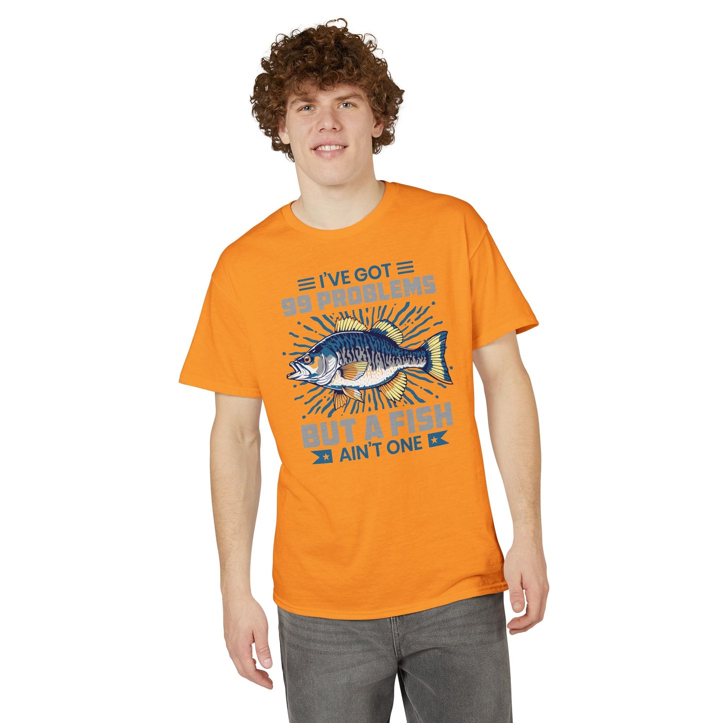 I’ve Got 99 Problems But a Fish Ain’t One — Unisex DryBlend® T-Shirt