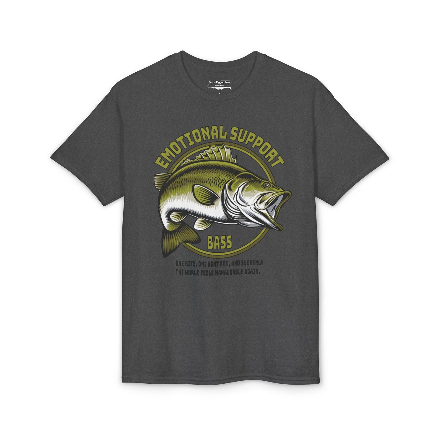 Emotional Support Bass — Unisex DryBlend® T-Shirt