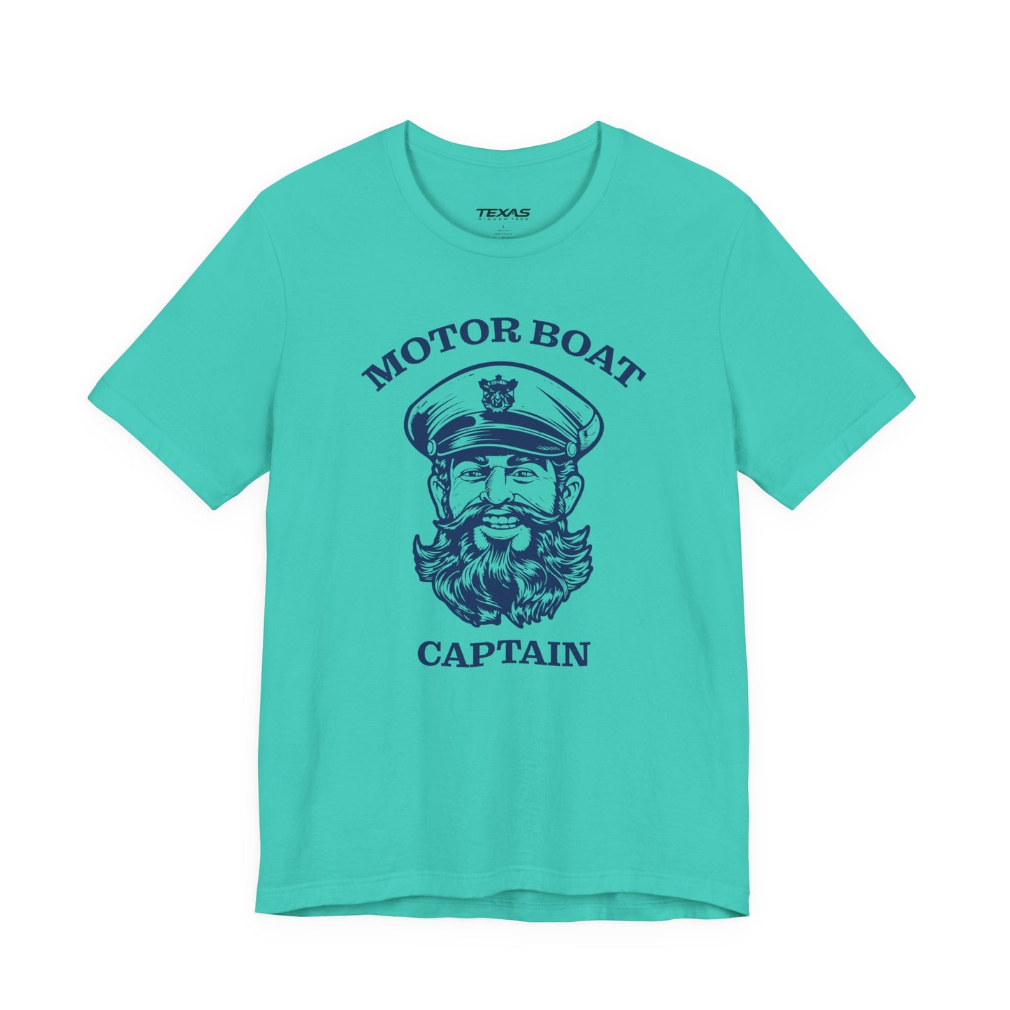 Motor Boat Captain — Unisex Cotton Tee