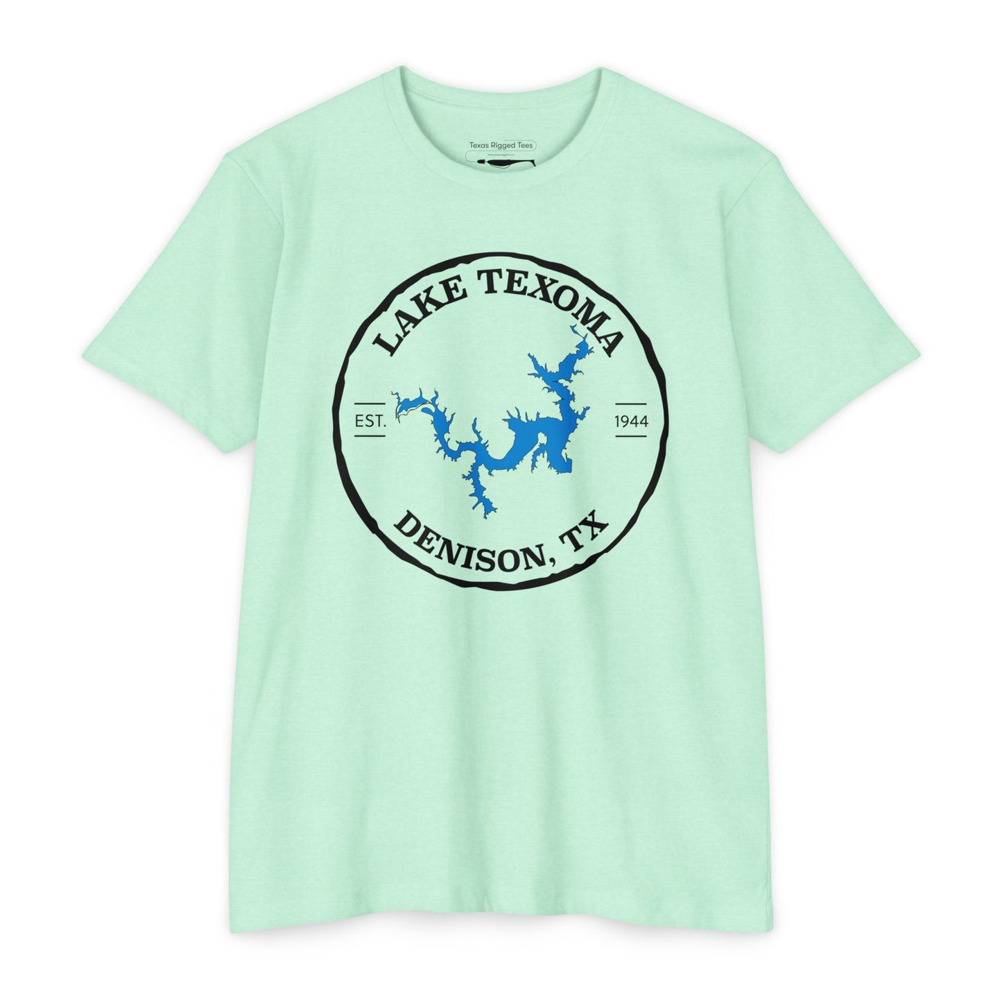 Lake Texoma — Unisex Cotton-Poly Blend T-Shirt