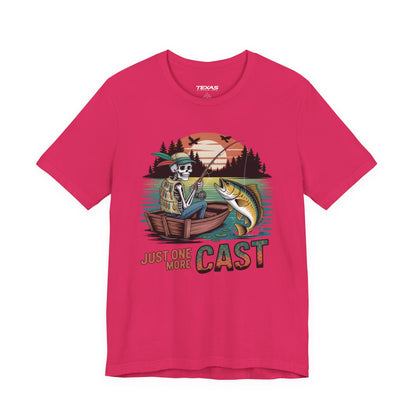 Just One More Cast — Unisex Cotton Tee