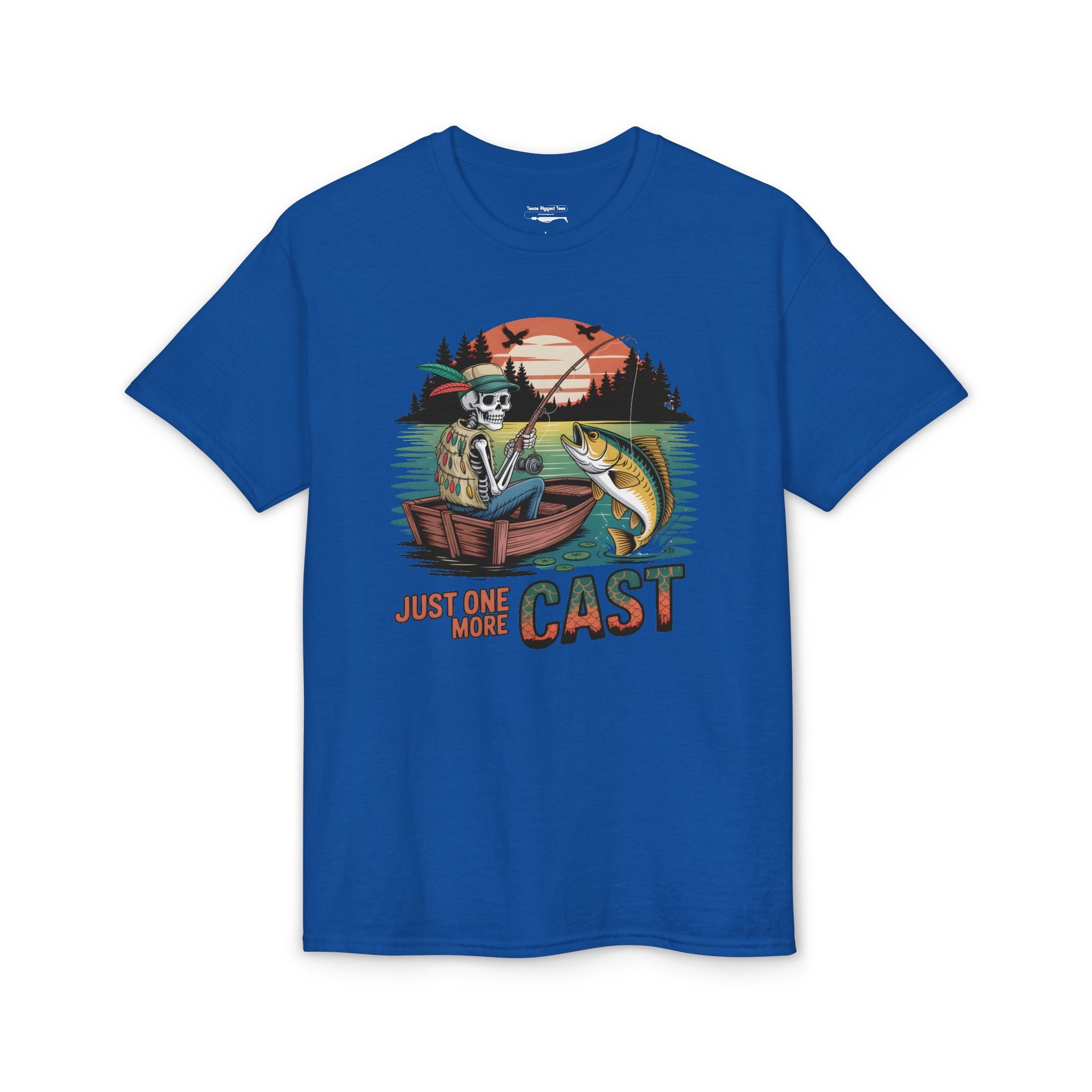 Just One More Cast — Unisex DryBlend® T-Shirt