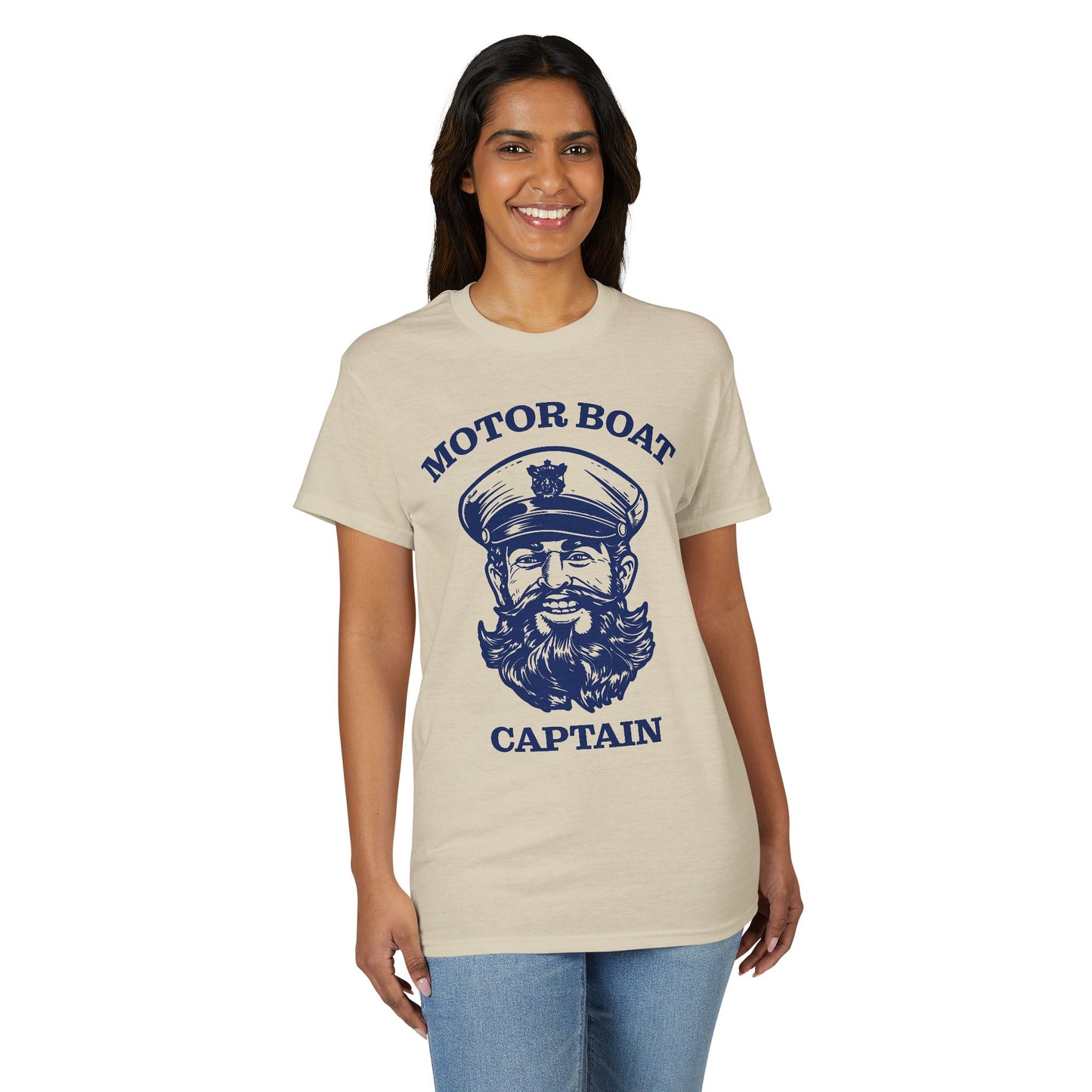 Motor Boat Captain — Unisex DryBlend® T-Shirt