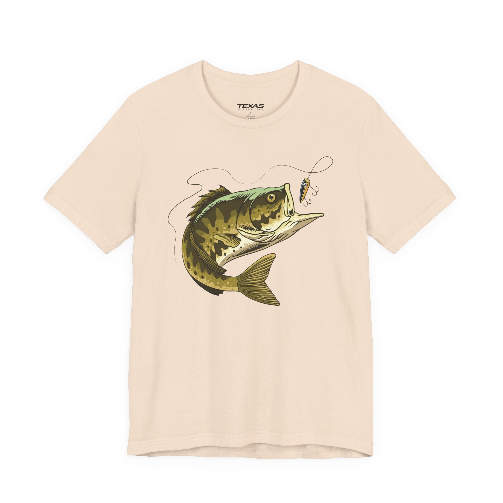 Largemouth Bass — Unisex Cotton Tee