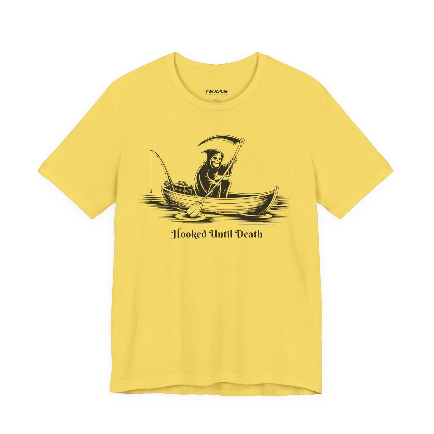 Hooked Until Death — Unisex Cotton Tee
