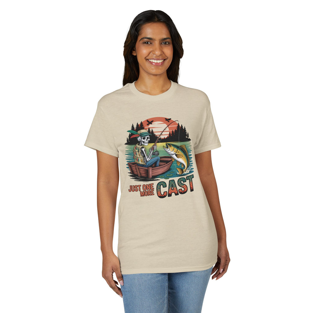 Just One More Cast — Unisex DryBlend® T-Shirt
