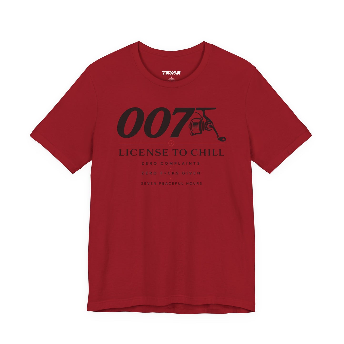 License to Chill — Unisex Cotton Tee