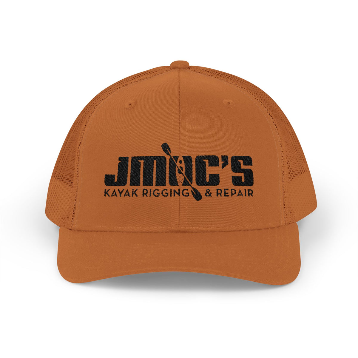 JMOC's Kayak Rigging & Repair (Dark Logo) — Embroidered Baseball Cap