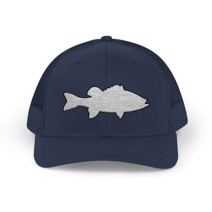 Bass Silhouette — Embroidered Baseball Cap