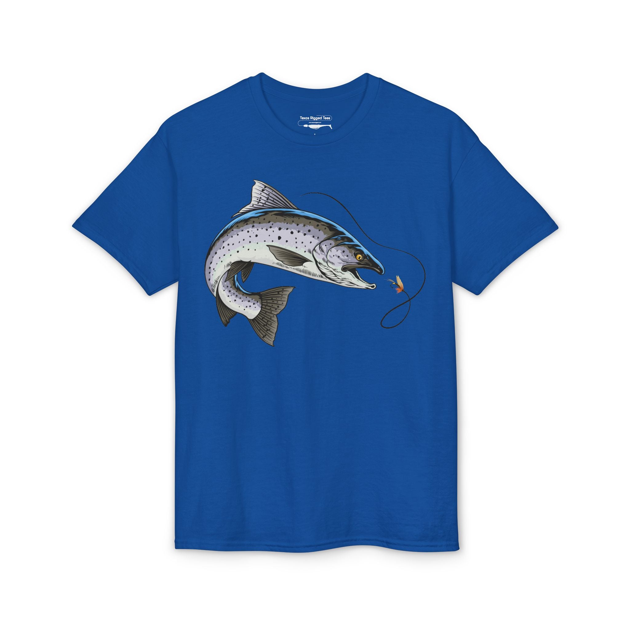Trout on the Fly — Unisex DryBlend® T-Shirt