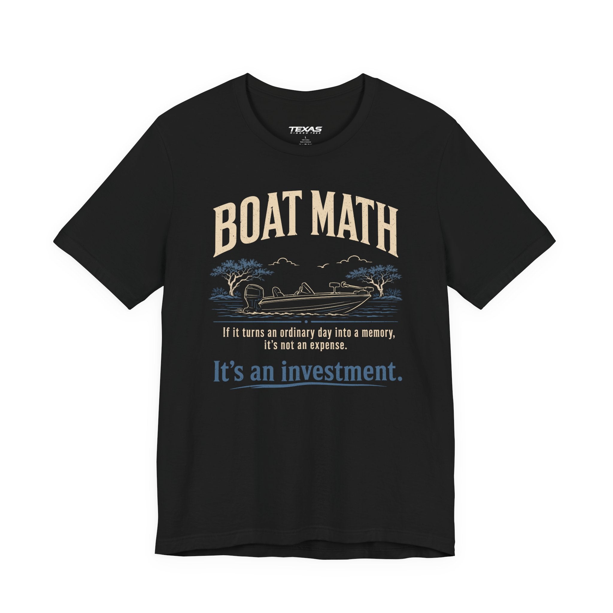Boat Math — Unisex Cotton Tee
