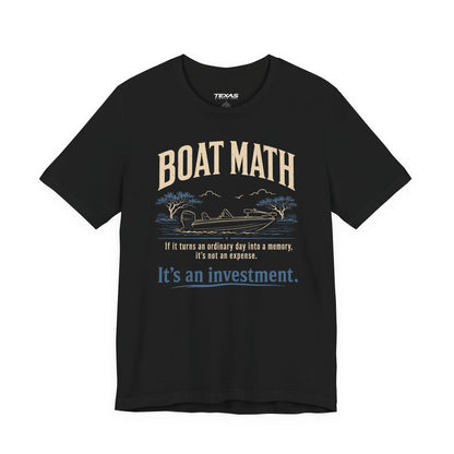 Boat Math — Unisex Cotton Tee