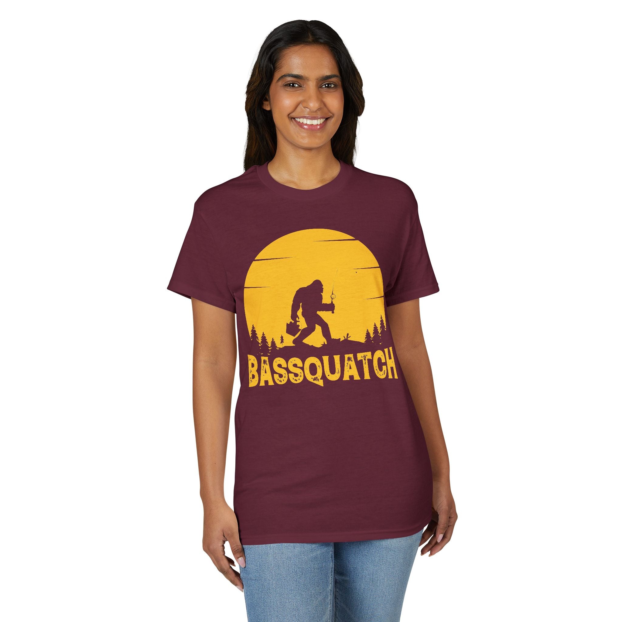Bassquatch — Unisex DryBlend® T-Shirt