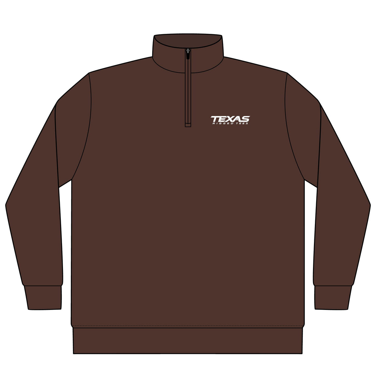 Texas Rigged Tees Unisex Midweight Quarter-Zip Pullover