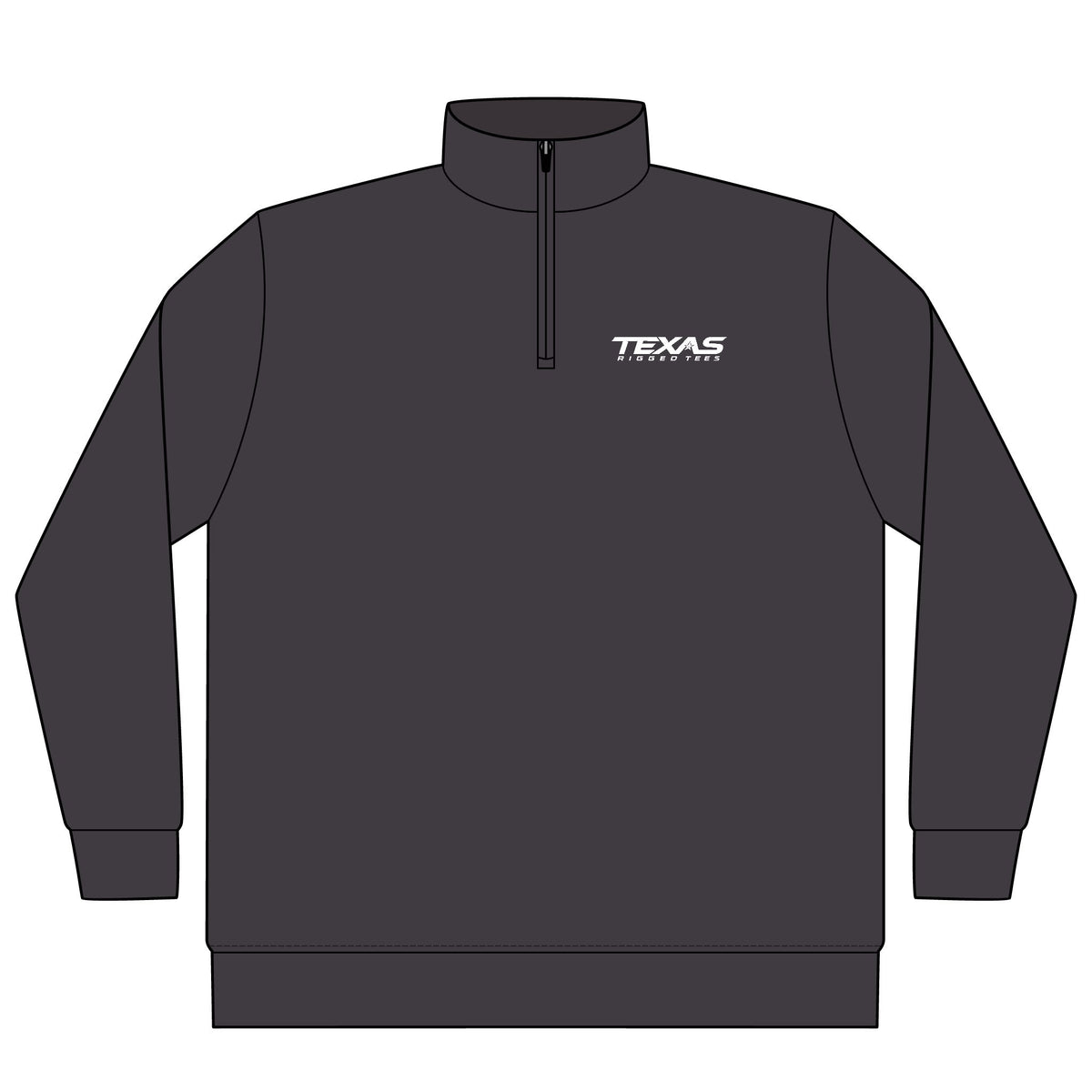 Texas Rigged Tees Unisex Midweight Quarter-Zip Pullover