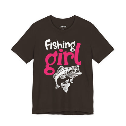 I Know I Fish Like a Girl, Try to Keep Up — Unisex Cotton Tee
