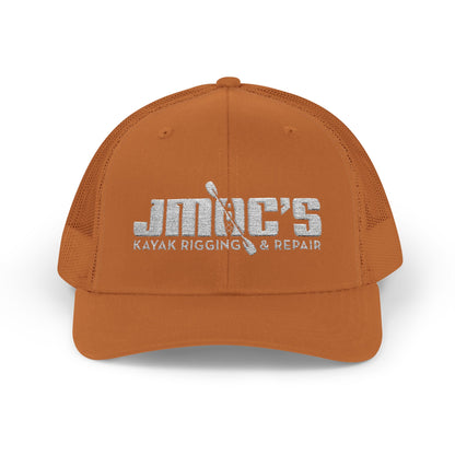 JMOC's Kayak Rigging & Repair (Light Logo) — Embroidered Baseball Cap