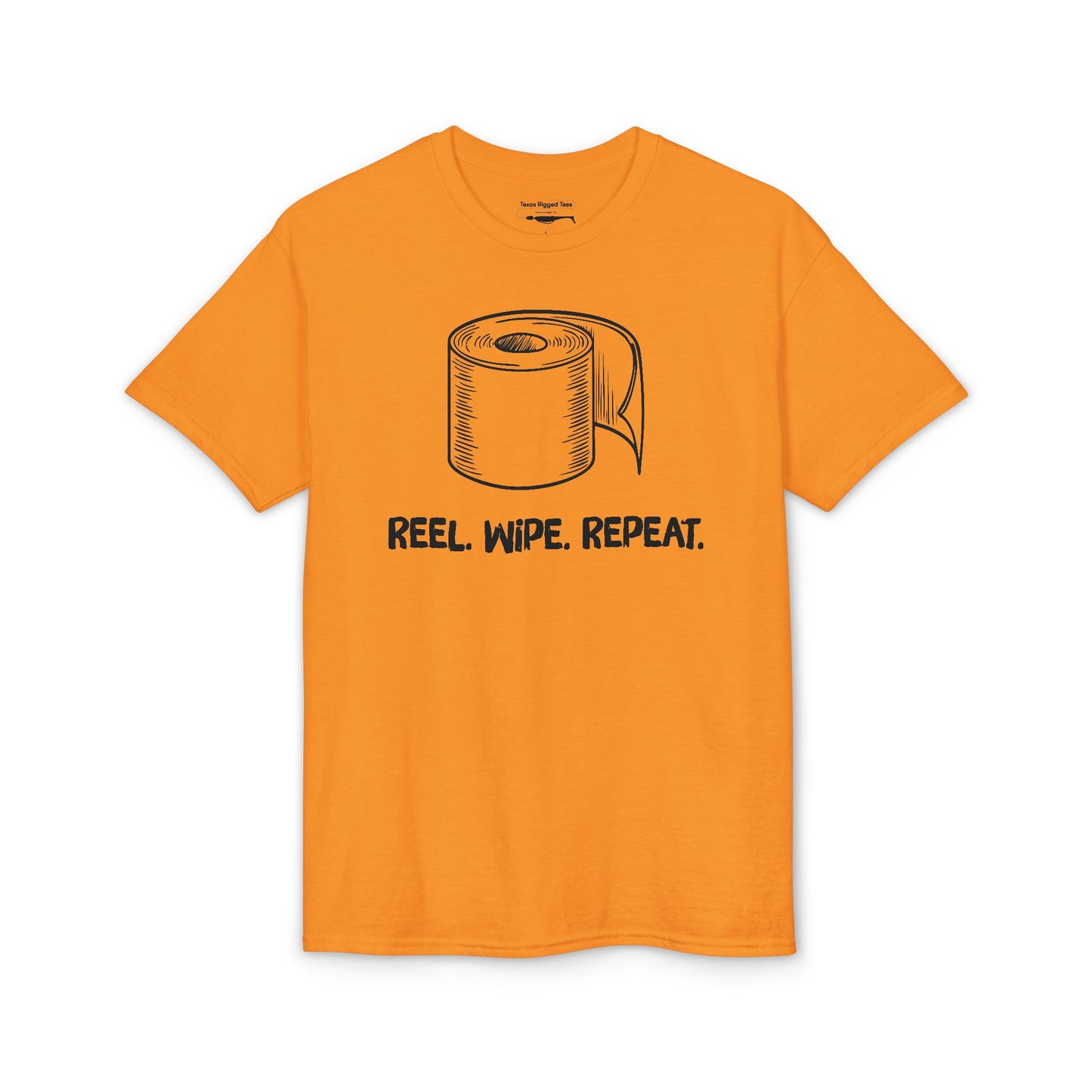 Reel. Wipe. Repeat. — Unisex DryBlend® T-Shirt