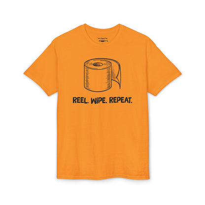 Reel. Wipe. Repeat. — Unisex DryBlend® T-Shirt