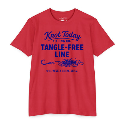 Knot Today Fishing Co. — Unisex Cotton-Poly Blend T-Shirt