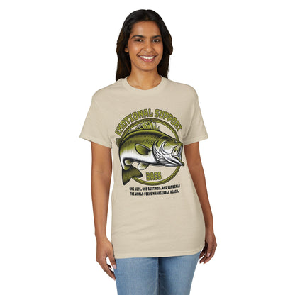 Emotional Support Bass — Unisex DryBlend® T-Shirt