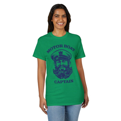 Motor Boat Captain — Unisex DryBlend® T-Shirt