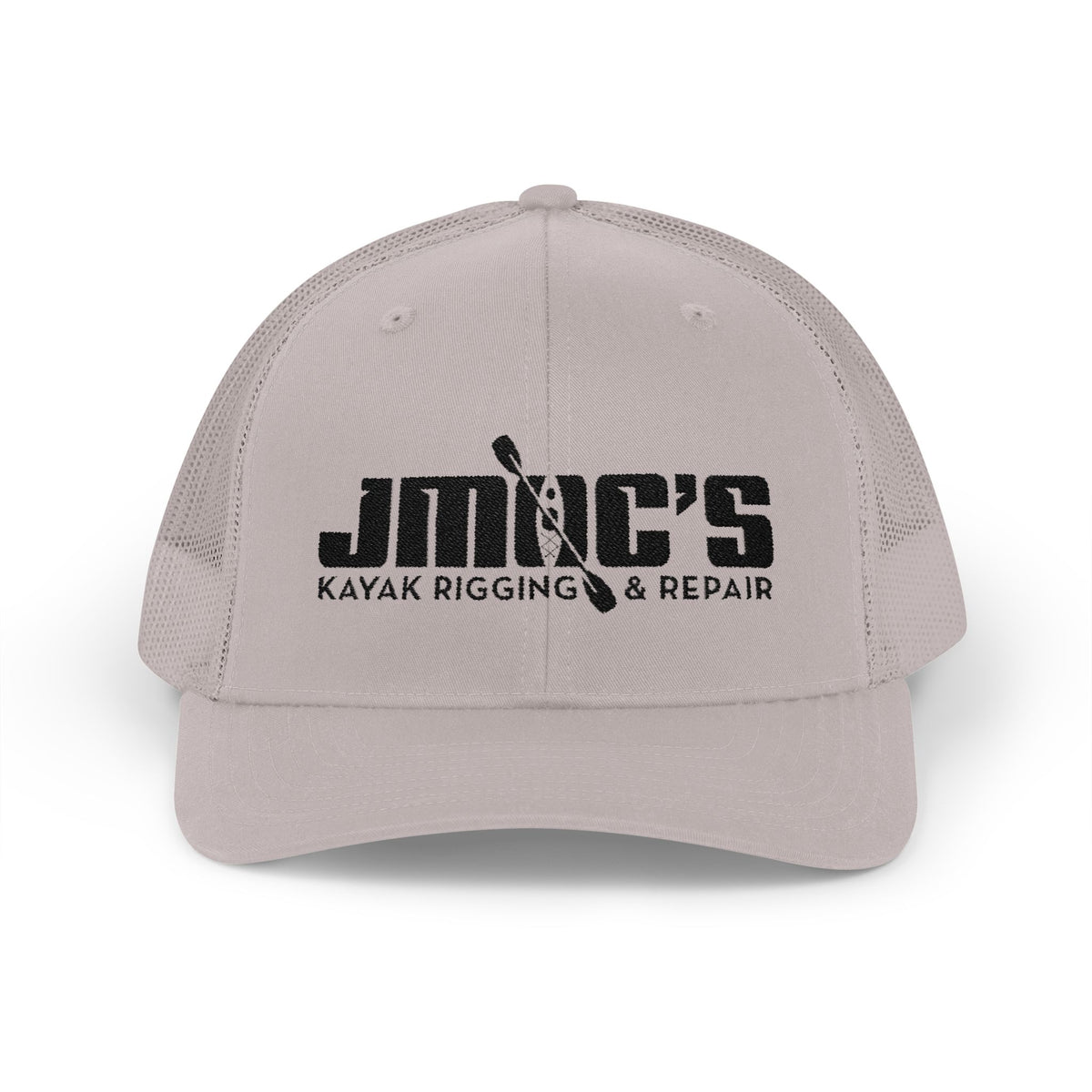 JMOC's Kayak Rigging & Repair (Dark Logo) — Embroidered Baseball Cap