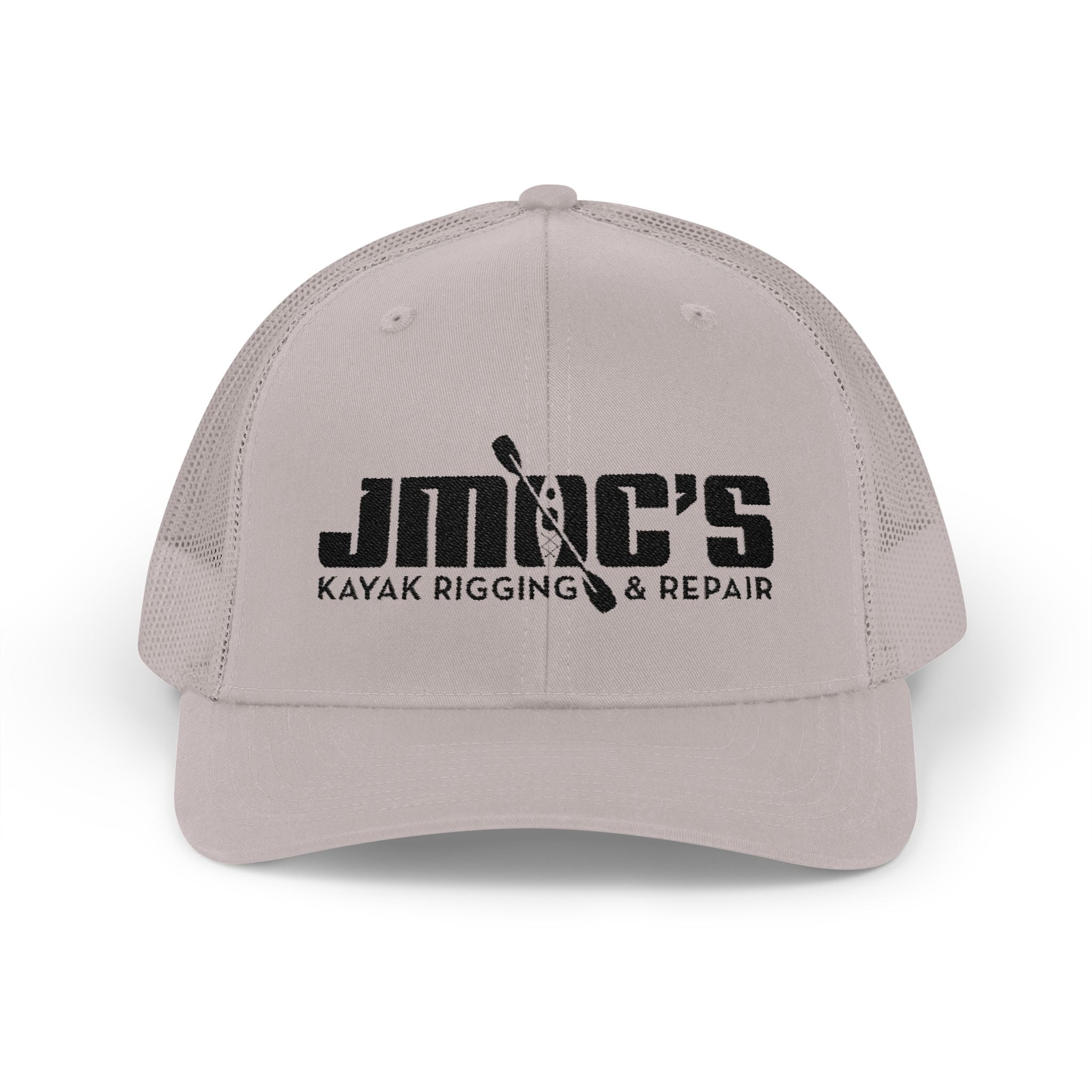 JMOC's Kayak Rigging & Repair (Dark Logo) — Embroidered Baseball Cap