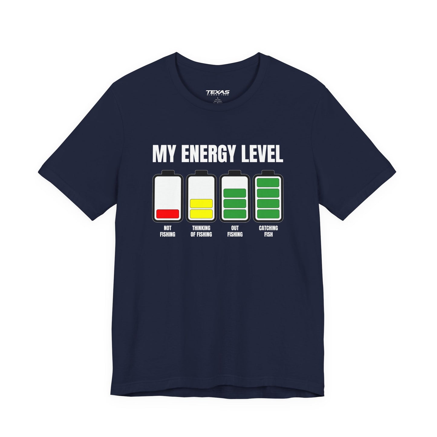 My Energy Level — Unisex Cotton Tee
