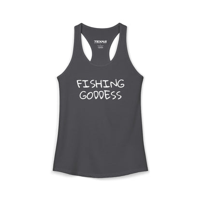 Fishing Goddess — Women’s Racerback Tank