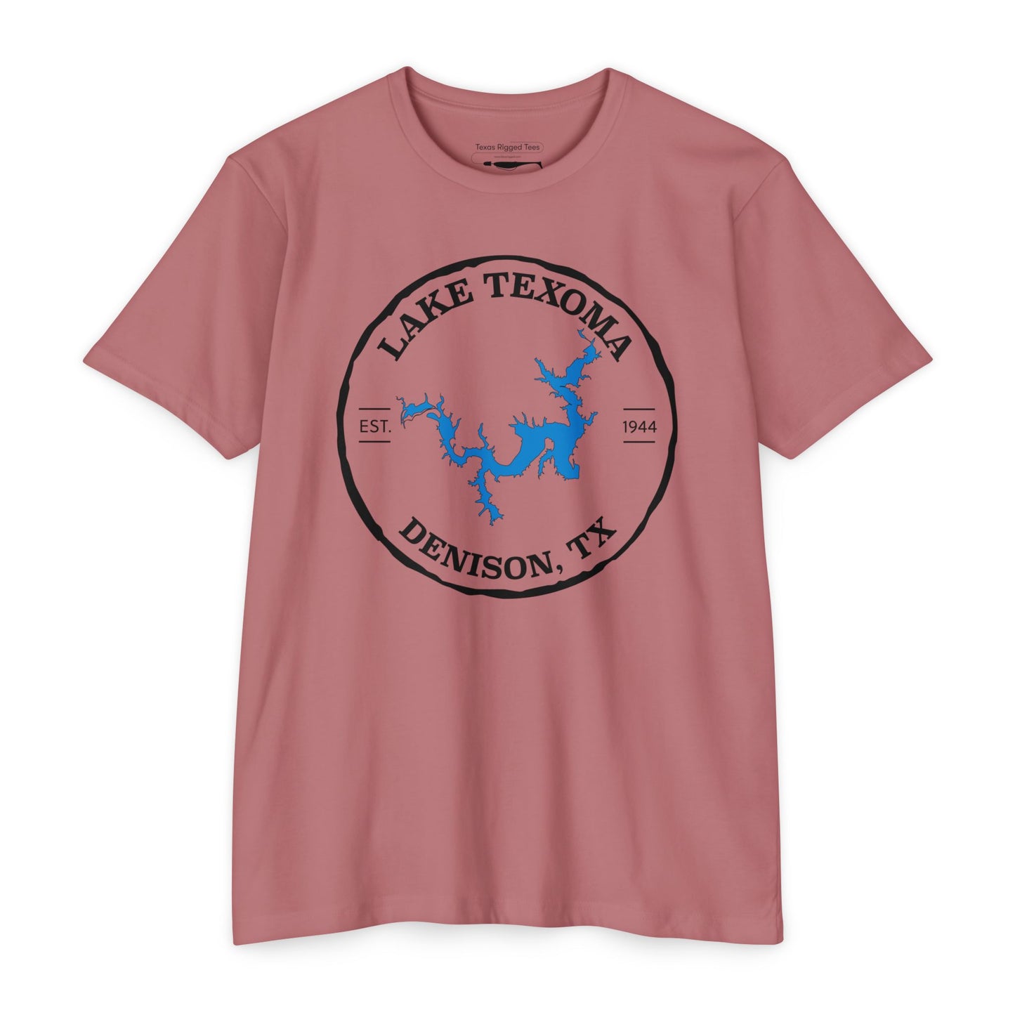 Lake Texoma — Unisex Cotton-Poly Blend T-Shirt