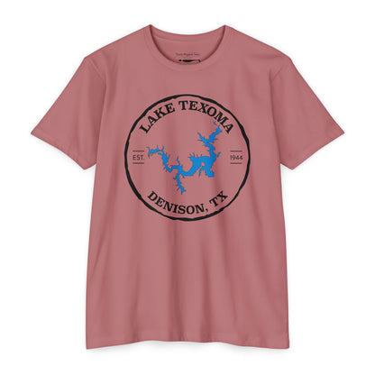 Lake Texoma — Unisex Cotton-Poly Blend T-Shirt