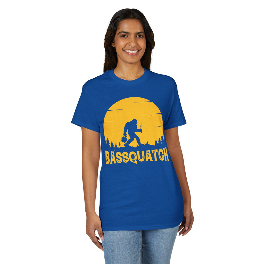 Bassquatch — Unisex DryBlend® T-Shirt