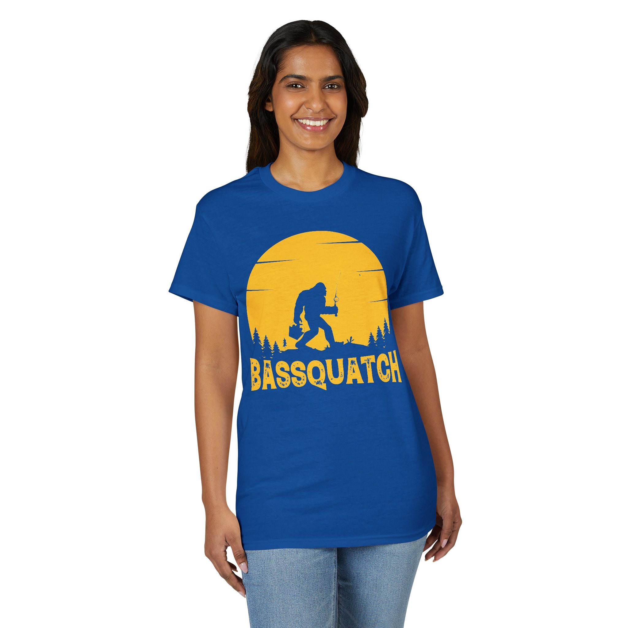 Bassquatch — Unisex DryBlend® T-Shirt