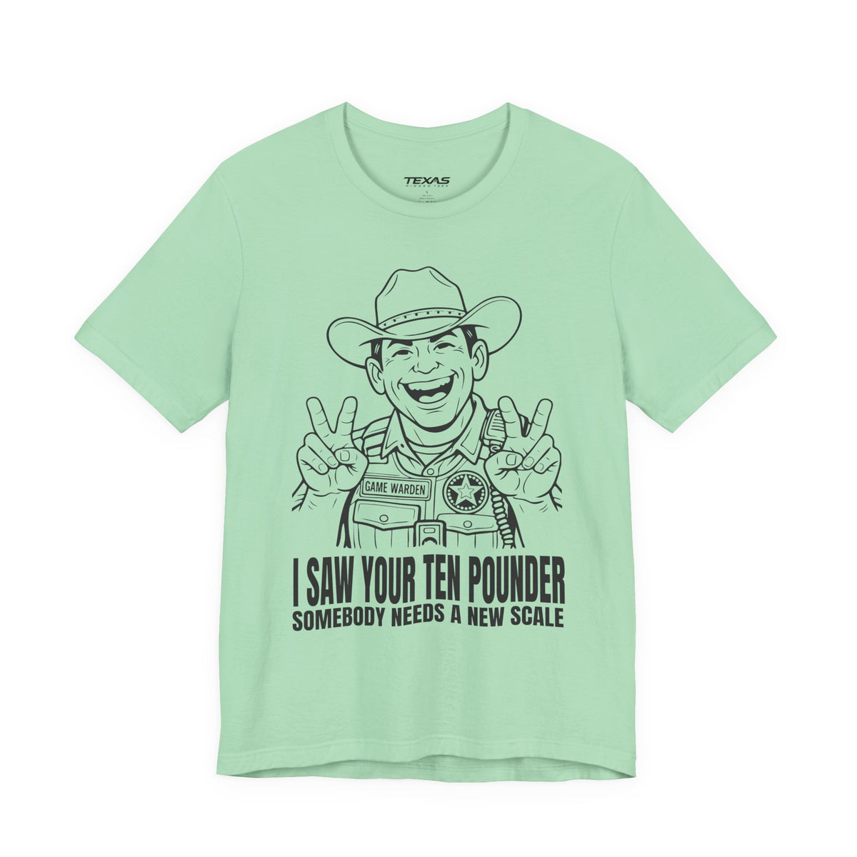 I Saw Your Ten Pounder — Unisex Cotton Tee
