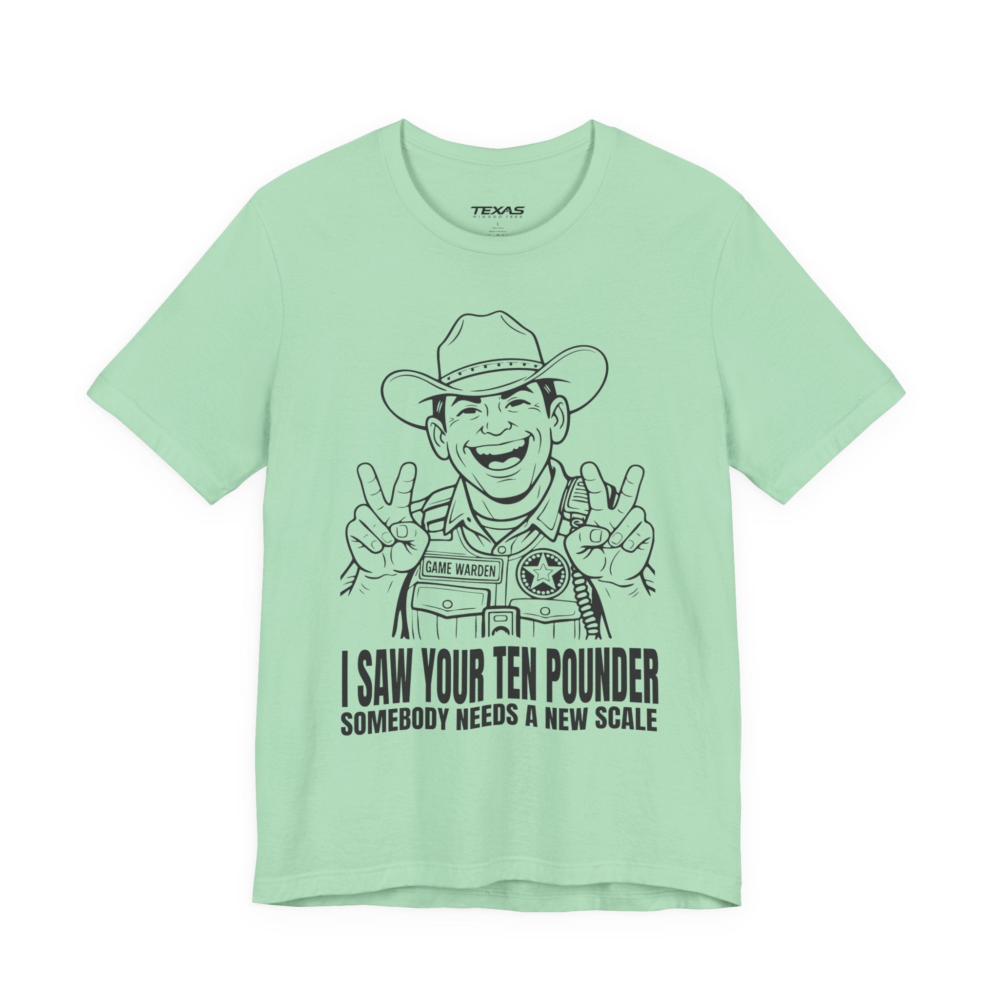 I Saw Your Ten Pounder — Unisex Cotton Tee