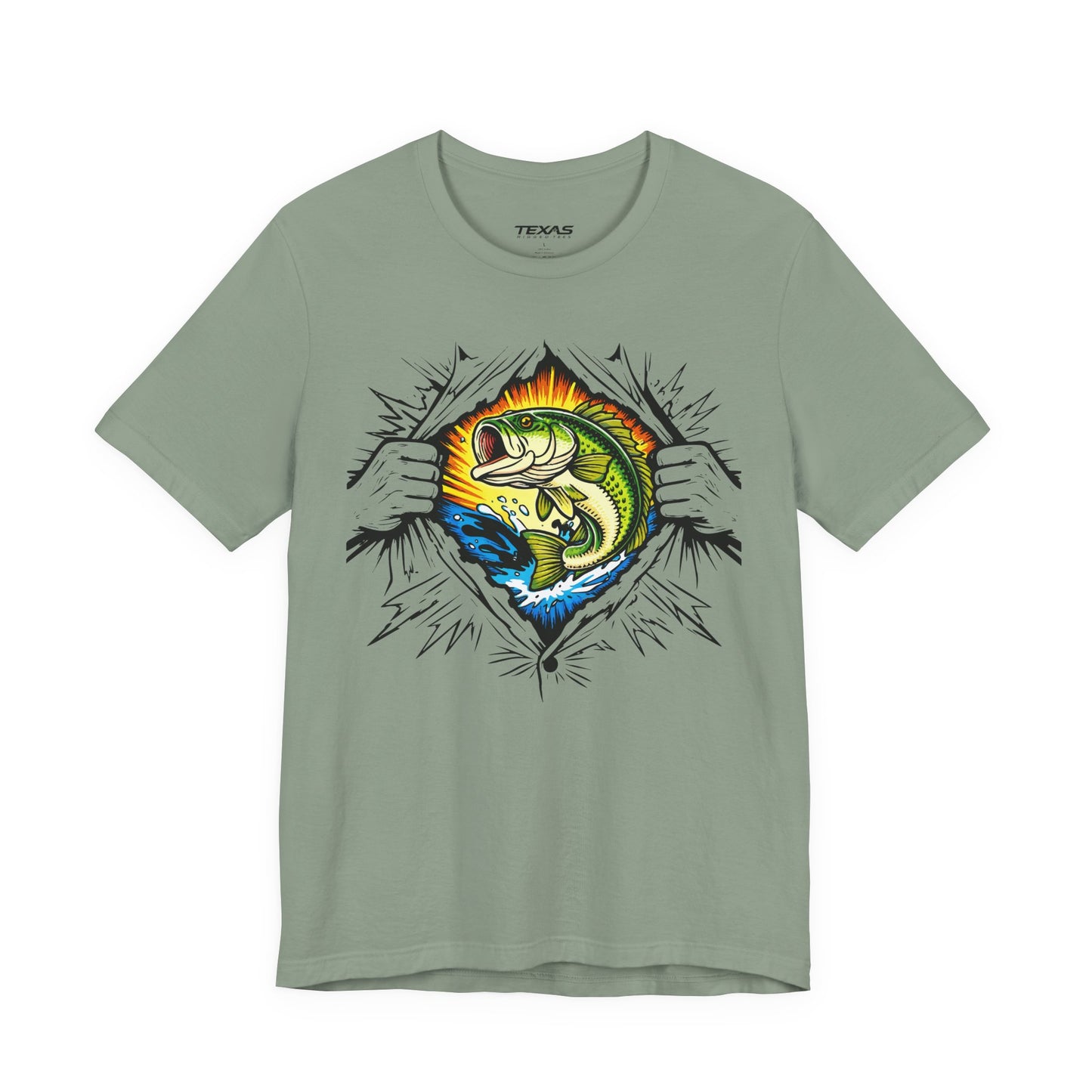 Fishing Is My Superpower — Unisex Cotton Tee