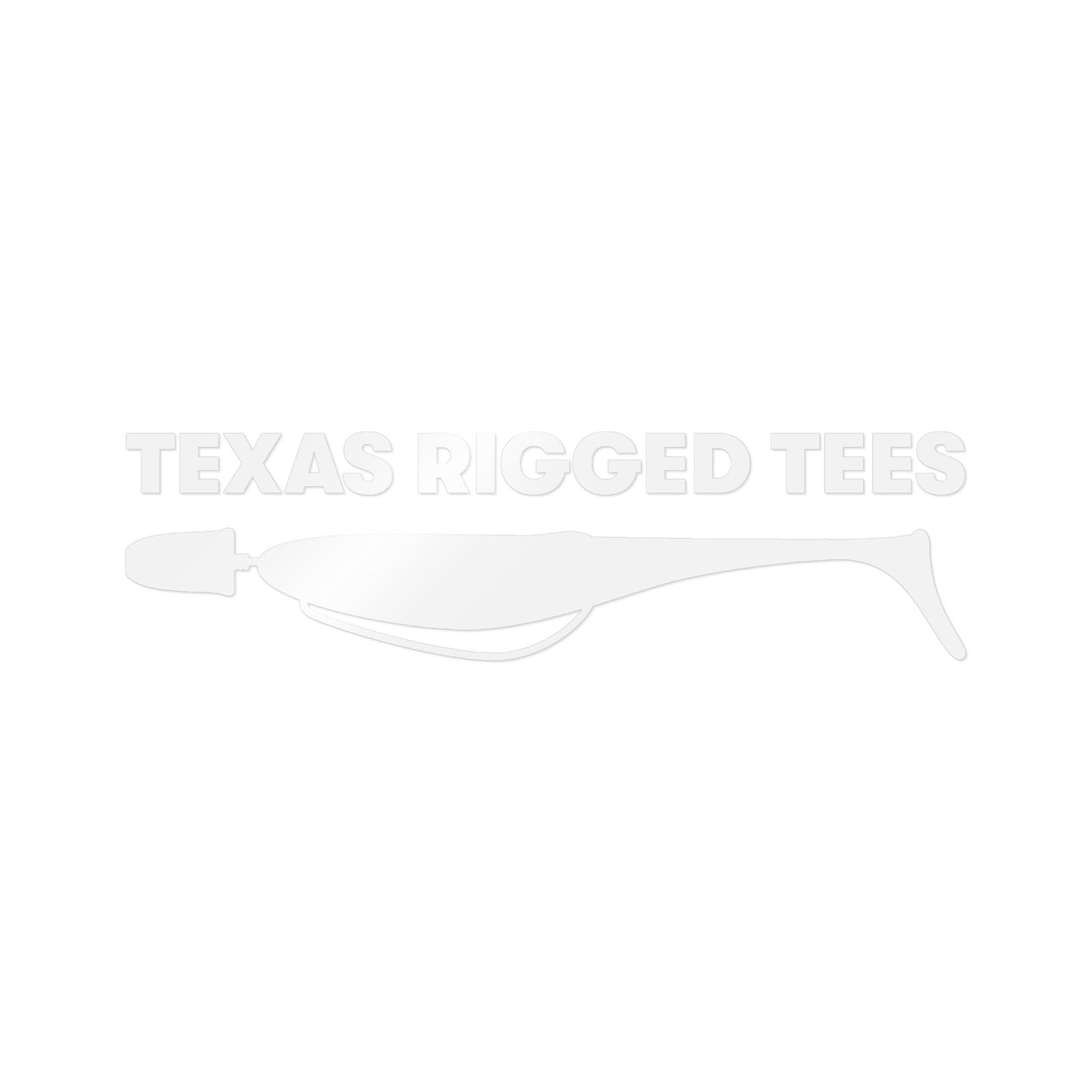 Texas Rigged Tees — Die-Cut Vinyl Decal