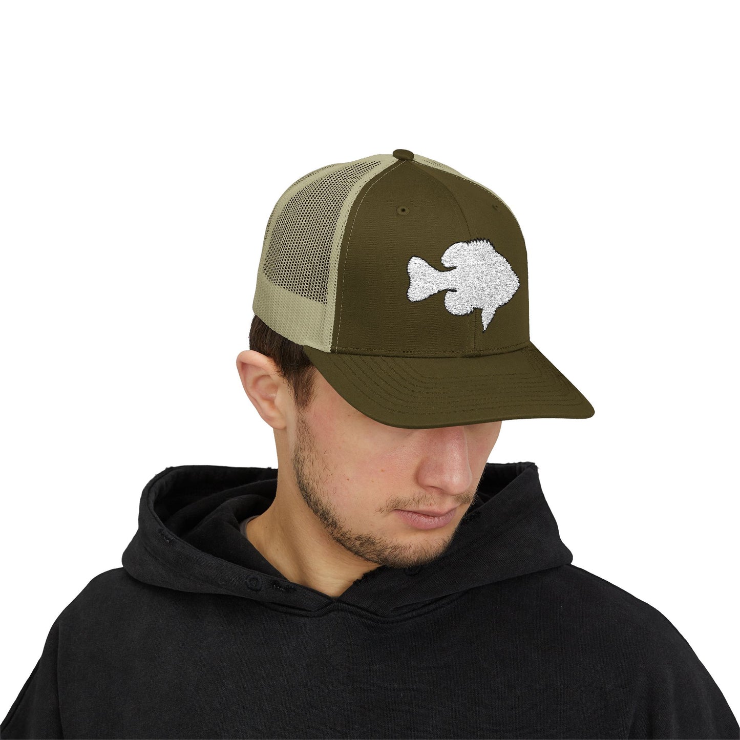 Bluegill Silhouette — Embroidered Baseball Cap