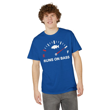 Runs on Bass — Unisex DryBlend® T-Shirt